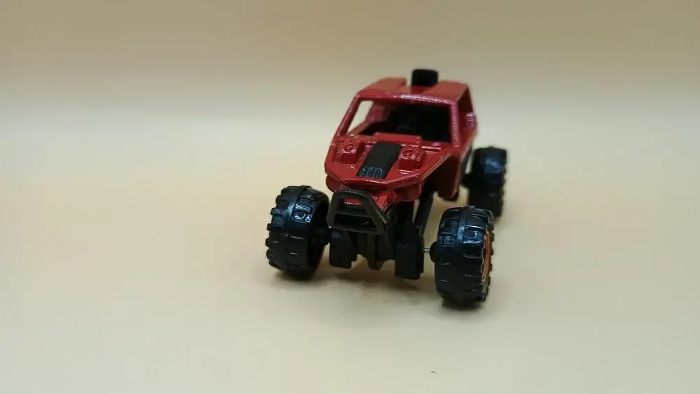 2006 Mattel Matchbox Red Off Road Rider 1:64 Diecast